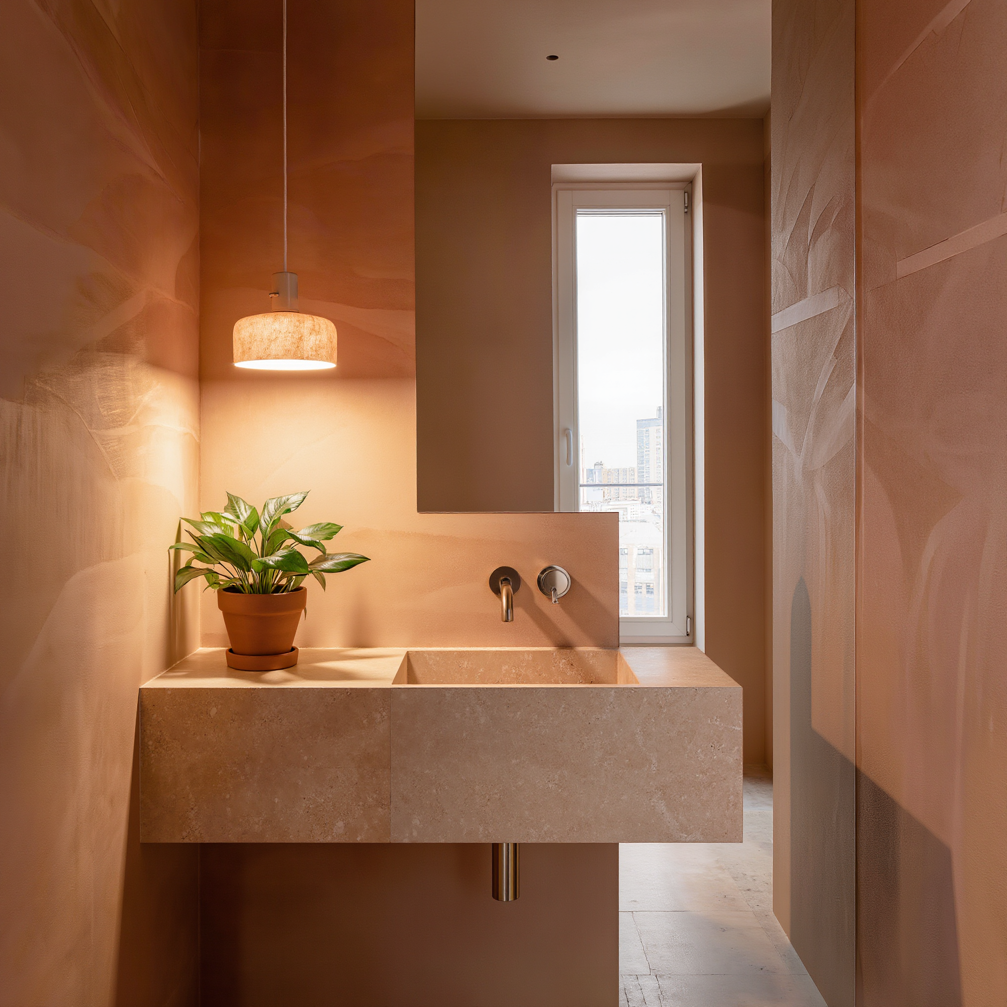 Flux Urban Sandstone Kerrock Waschtisch